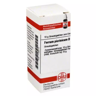 DHU Ferrum picrinicum D 6 kroglic, 10 g DHU Ferrum picrinicum D 6 kroglic, 10 g