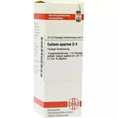 GALIUM APARINE Raztopina D 4, 20 ml