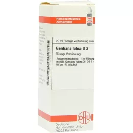 GENTIANA LUTEA Raztopina D 3, 20 ml