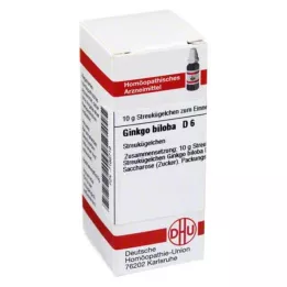 GINKGO BILOBA D 6 kroglic, 10 g