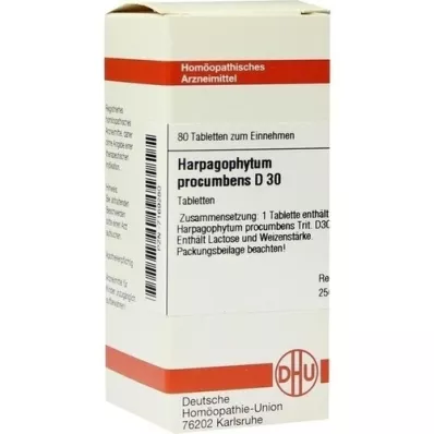 HARPAGOPHYTUM PROCUMBENS D 30 tablet, 80 kapsul