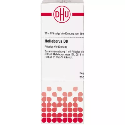 HELLEBORUS Raztopina D 8, 20 ml