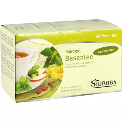 SIDROGA Filter vrečke za alkalni čaj Wellness, 20X1,5 g