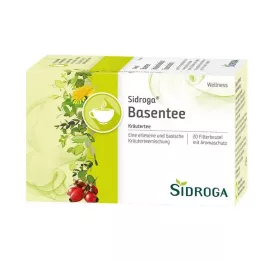 SIDROGA Filter vrečke za alkalni čaj Wellness, 20X1,5 g