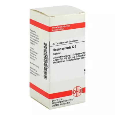 Hepar Sulfuris C6 tablete (80 kosov) Hepar Sulfuris C6 tablete (80 kosov)