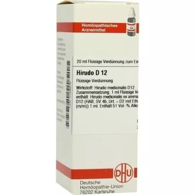 HIRUDO Raztopina D 12, 20 ml