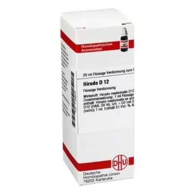 HIRUDO Raztopina D 12, 20 ml