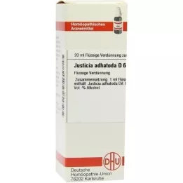 JUSTICIA adhatoda D 6 razredčina, 20 ml