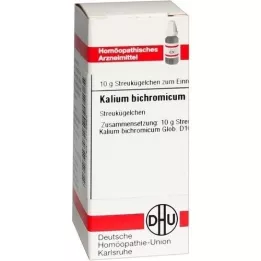 KALIUM BICHROMICUM D 10 kroglic, 10 g