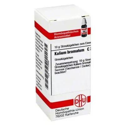 KALIUM BROMATUM C 200 kroglic, 10 g