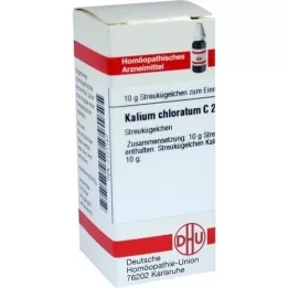 KALIUM CHLORATUM C 200 kroglic, 10 g