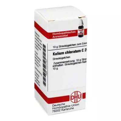DHU Potassium chloratum C 200 globul, 10 g DHU Potassium chloratum C 200 globul, 10 g