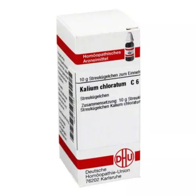 DHU Potassium chloratum C 6 globule, 10 g DHU Potassium chloratum C 6 globule, 10 g