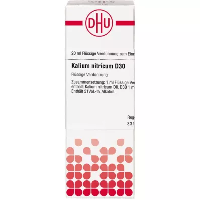 KALIUM NITRICUM D 30 razredčitev, 20 ml