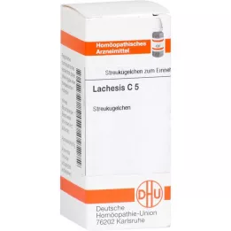 LACHESIS C 5 kroglic, 10 g