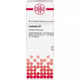 LACHESIS Raztopina D 7, 20 ml