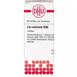 LAC CANINUM D 30 tablet, 80 kapsul