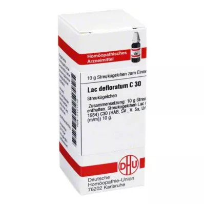 LAC DEFLORATUM C 30 kroglic, 10 g