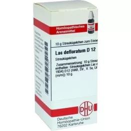 LAC DEFLORATUM D 12 kroglic, 10 g