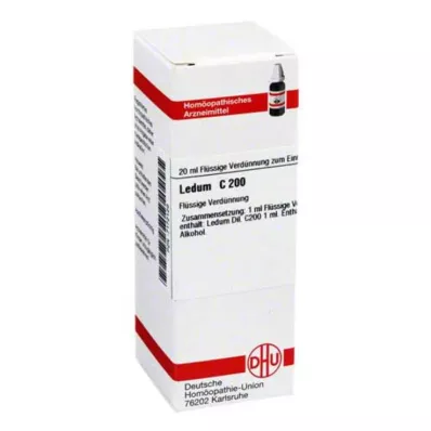 LEDUM C 200 razredčitev, 20 ml