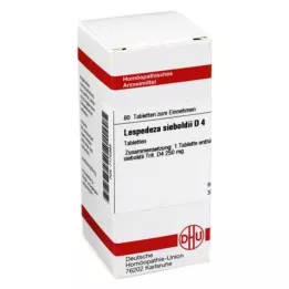 LESPEDEZA SIEBOLDII D 4 tablete, 80 kapsul