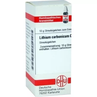 LITHIUM CARBONICUM C 30 kroglic, 10 g