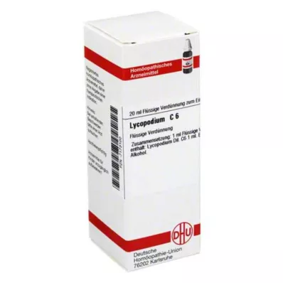 DHU Lycopodium C 6 razredčitev, 20 ml DHU Lycopodium C 6 razredčitev, 20 ml