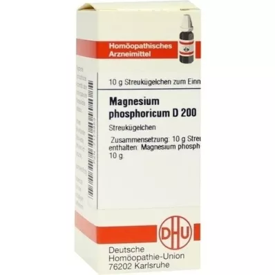 MAGNESIUM PHOSPHORICUM D 200 kroglic, 10 g
