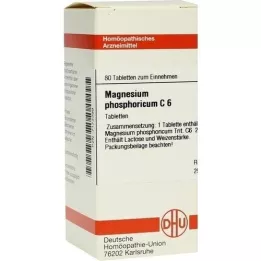 MAGNESIUM PHOSPHORICUM C 6 tablet, 80 kapsul