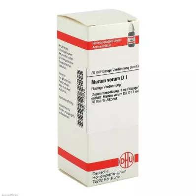 DHU Marum verum D 1 razredčitev, 20 ml