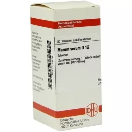 MARUM VERUM D 12 tablet, 80 kapsul