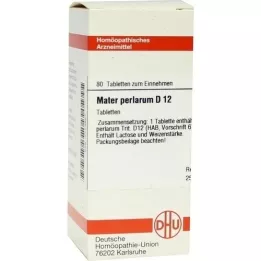 MATER PERLARUM D 12 tablet, 80 kapsul