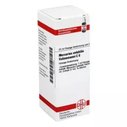 MERCURIUS SOLUBILIS Hahnemanni C 6 Raztopina, 20 ml