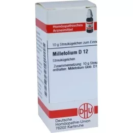 MILLEFOLIUM D 12 kroglic, 10 g