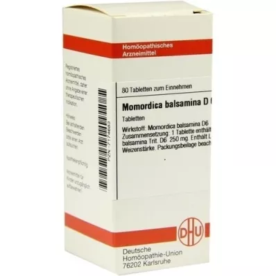 MOMORDICA BALSAMINA D 6 tablete, 80 kapsul