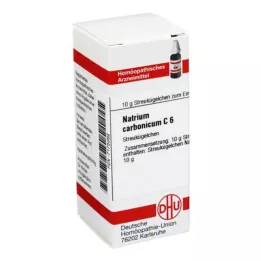 NATRIUM CARBONICUM C 6 kroglic, 10 g