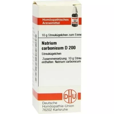 NATRIUM CARBONICUM D 200 kroglic, 10 g