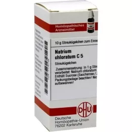 NATRIUM CHLORATUM C 5 kroglic, 10 g