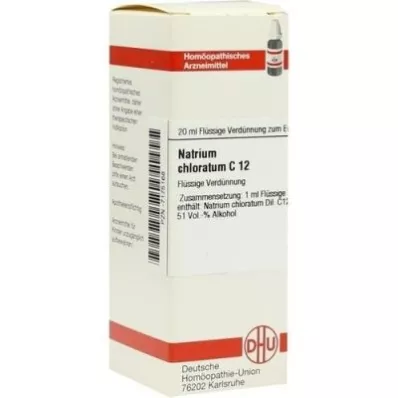 Razredčitev natrijevega kloratuma C12 (20 ml)