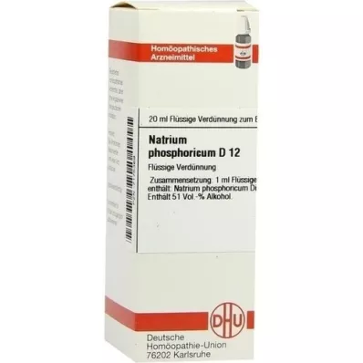 NATRIUM PHOSPHORICUM Raztopina D 12, 20 ml