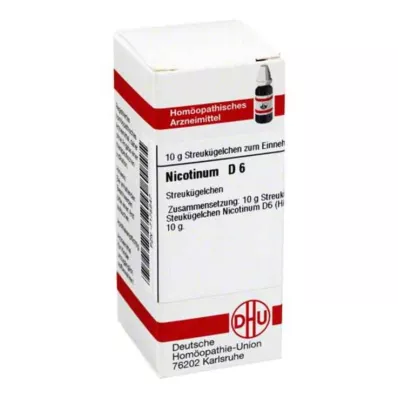 NICOTINUM D 6 kroglic, 10 g