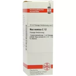 NUX VOMICA Raztopina C 12, 20 ml