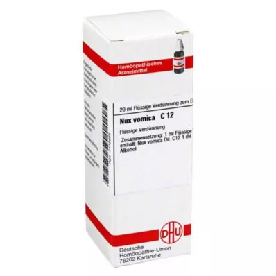 DHU Nux vomica C 12 razredčitev, 20 ml DHU Nux vomica C 12 razredčitev, 20 ml