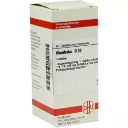 OKOUBAKA D 30 tablet, 80 kapsul