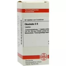 OKOUBAKA D 8 tablet, 80 kapsul