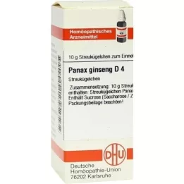 PANAX GINSENG D 4 globule, 10 g