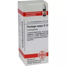 PLANTAGO MAJOR D 12 kroglic, 10 g