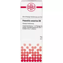 POTENTILLA ANSERINA Raztopina D 6, 20 ml