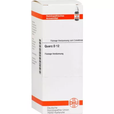DHU Quartz D 12 razredčitev, 20 ml DHU Quartz D 12 razredčitev, 20 ml