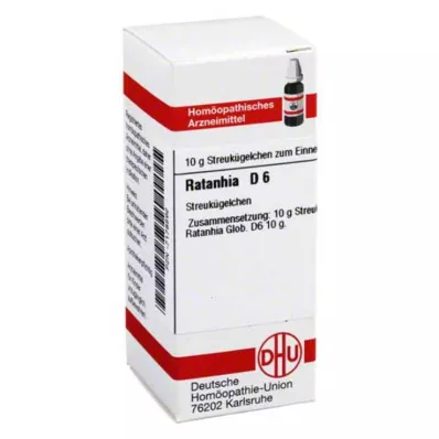 DHU Ratanhia D 6 globul, 10 g